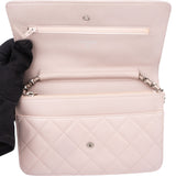 Chanel Quilted Lambskin Wallet On Chain Crossbody Bag