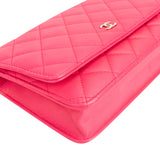 Chanel Quilted Lambskin Wallet On Chain Crossbody Bag