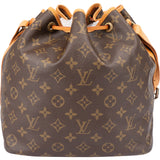 Louis Vuitton Canvas Monogram Sac Noe Petit Shoulder Bag