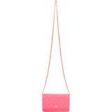 Chanel Quilted Lambskin Wallet On Chain Crossbody Bag