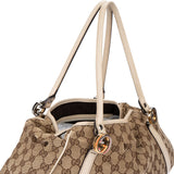 Gucci GG Monogram Twin Hearts Handbag