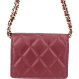 Chanel Quilted Lambskin Trendy Micro Crossbody Bag