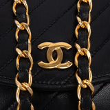 Chanel Quilted Lambskin 24K Gold Single Flap Shoulder Bag