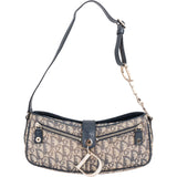 Christian Dior Trotter Monogram Baguette Shoulder Bag