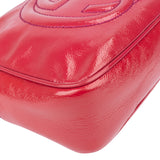 Gucci Patent Leather GG Soho Crossbody Bag