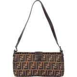 Fendi FF Monogram Baguette Shoulder Bag