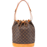 Louis Vuitton Canvas Monogram Sac Noe Grande Shoulder Bag