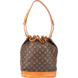 Louis Vuitton Canvas Monogram Sac Noe Grande Shoulder Bag