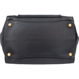 Prada Black Calfskin Vitello Handbag