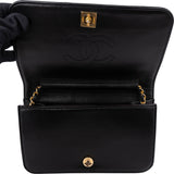 Chanel Quilted Lambskin 24K Gold Single Flap Shoulder Bag
