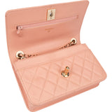 Chanel Quilted Lambskin Trendy CC Wallet On Chain Crossbody Bag
