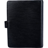 Louis Vuitton Noir Epi Leather Agenda MM