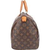 Louis Vuitton Canvas Monogram Speedy 35 Handbag
