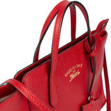 Gucci Red Leather Swing Handbag