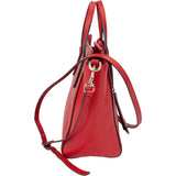 Gucci Red Leather Swing Handbag