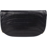 Chanel Quilted Lambskin 24K Gold Single Flap Shoulder Bag