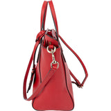 Gucci Red Leather Swing Handbag