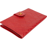 Chanel Quilted Caviar Leather CC Wallet