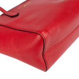 Gucci Red Leather Swing Handbag