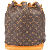 Louis Vuitton Canvas Monogram Sac Noe Grande Shoulder Bag