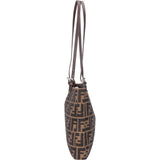 Fendi FF Monogram Baguette Shoulder Bag