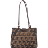 Fendi FF Monogram Baguette Shoulder Bag