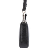 Louis Vuitton Noir Electric Epi Leather NM Pochette Accessoire Crossbody Bag