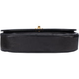 Chanel Quilted Lambskin 24K Gold Single Flap Shoulder Bag