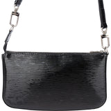 Louis Vuitton Noir Electric Epi Leather NM Pochette Accessoire Crossbody Bag