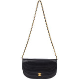 Chanel Quilted Lambskin 24K Gold Single Flap Shoulder Bag