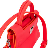 Christian Dior Neon Pink Grained Calfskin Mini Diorever Crossbody Handbag