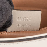 Gucci White Leather Queen Margaret Bee Shoulder Bag