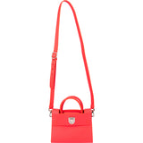 Christian Dior Neon Pink Grained Calfskin Mini Diorever Crossbody Handbag