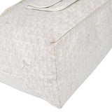 Goyard White Goyardine Monogram Saint Louis GM Shopper Handbag