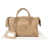 Balenciaga Classic Leather City Handbag