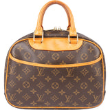 Louis Vuitton Canvas Monogram Trouville Handbag