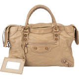 Balenciaga Classic Leather City Handbag