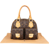 Louis Vuitton Canvas Monogram Manhattan PM Handbag