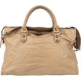 Balenciaga Classic Leather City Handbag