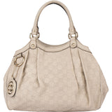 Gucci GG Leather Monogram Sukey Handbag