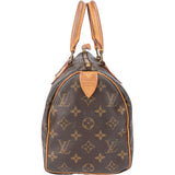 Louis Vuitton Canvas Monogram Speedy 25 Handbag
