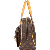 Louis Vuitton Canvas Monogram Manhattan PM Handbag