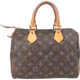 Louis Vuitton Canvas Monogram Speedy 25 Handbag