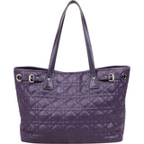 Christian Dior Quilted Coated Lady Dior Shopper Handbag
