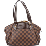 Louis Vuitton Damier Ebene Monogram Verona PM Handbag