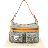 Louis Vuitton Denim Monogram Baggy PM Shoulder Bag