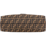 Fendi FF Monogram Baguette Buckle Shoulder Bag