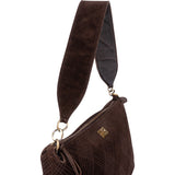 Chanel Stitching Suede Leather CC Shoulder Bag