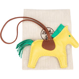 Hermès Tricolor Leather Rodeo Pendant