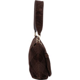 Chanel Stitching Suede Leather CC Shoulder Bag